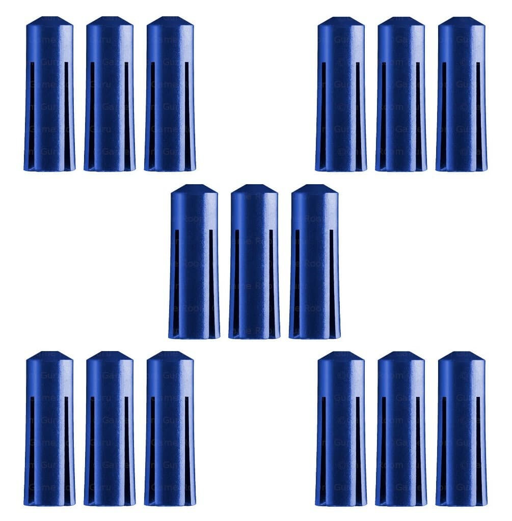 5 Sets Defender Aluminum Smooth Flight Protectors - Ships W/Tracking - Dark Blue