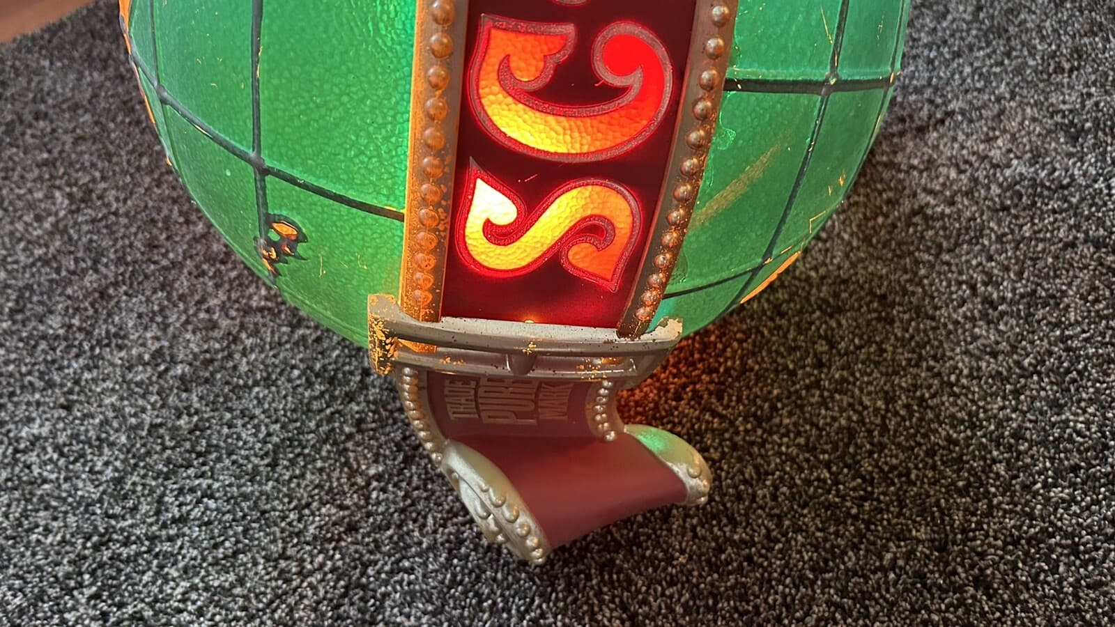 SCHLITZ BEER Lighted Motion Globe Sign Schlitz Globe Working 2