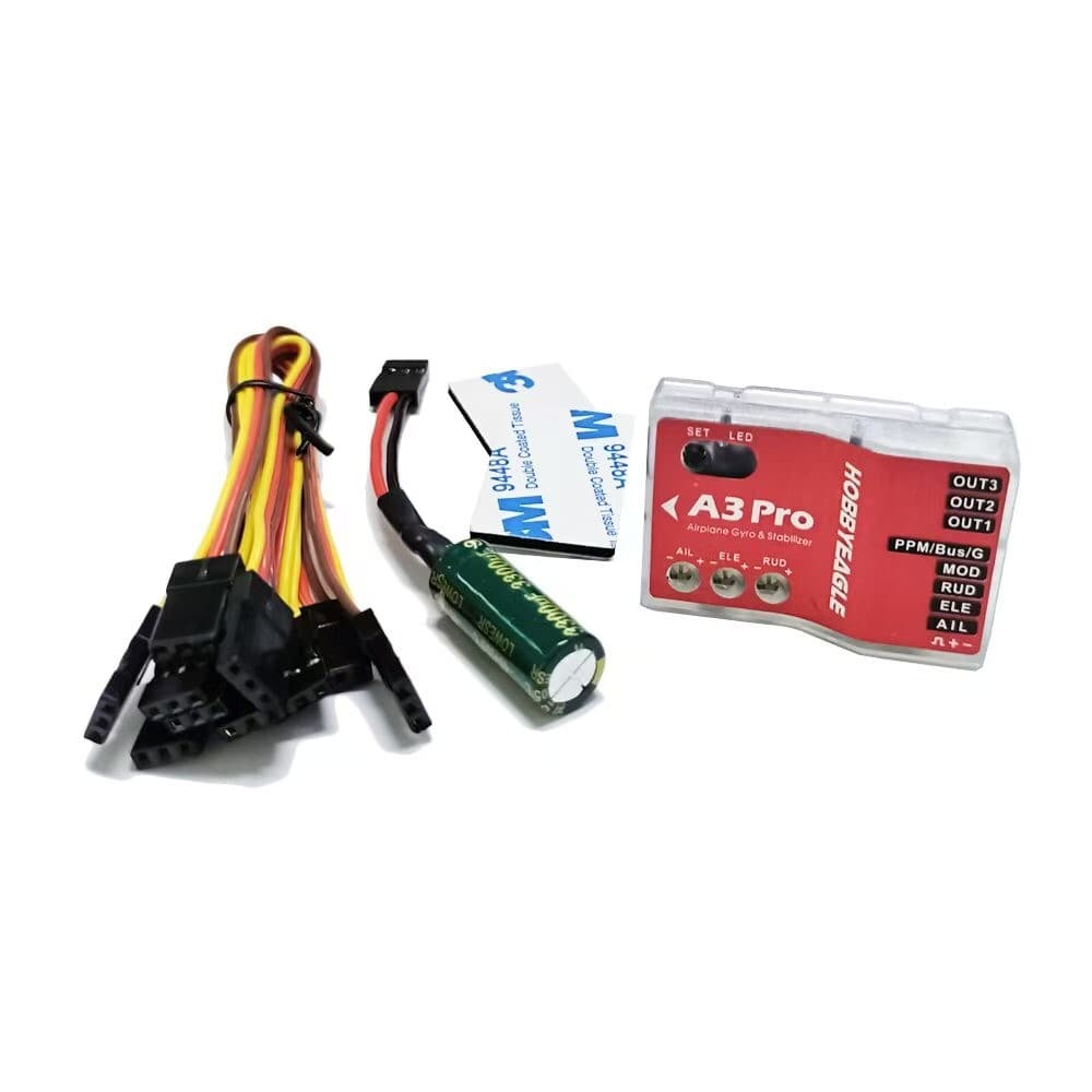HobbyEagle A3 Pro 6-Axis Gyro Stabilizer Flight Controller Gyroscope Airplane 3