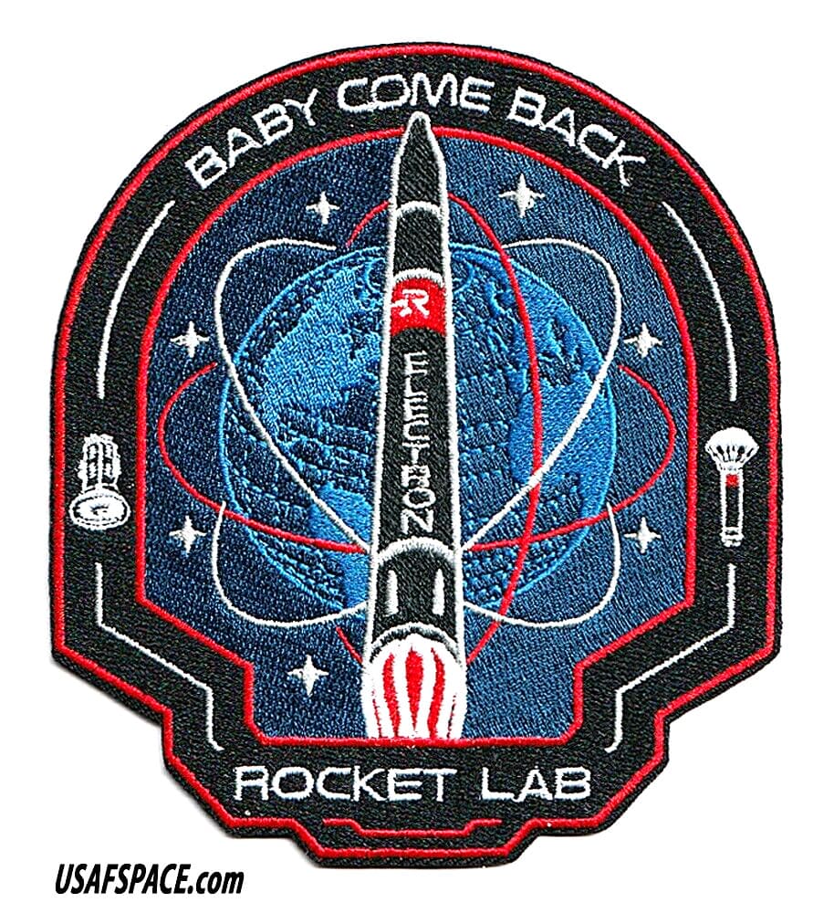 ROCKET LAB 38-Baby Come Back-ELECTRON-Launch-NASA-BlackSky-SPACE Mission PATCH 5