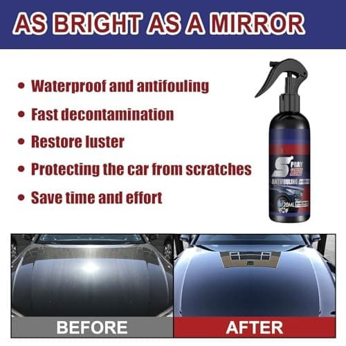 2PCS Spray coating agent Multi-functional Coating Renewal Agent, Car Coating  3