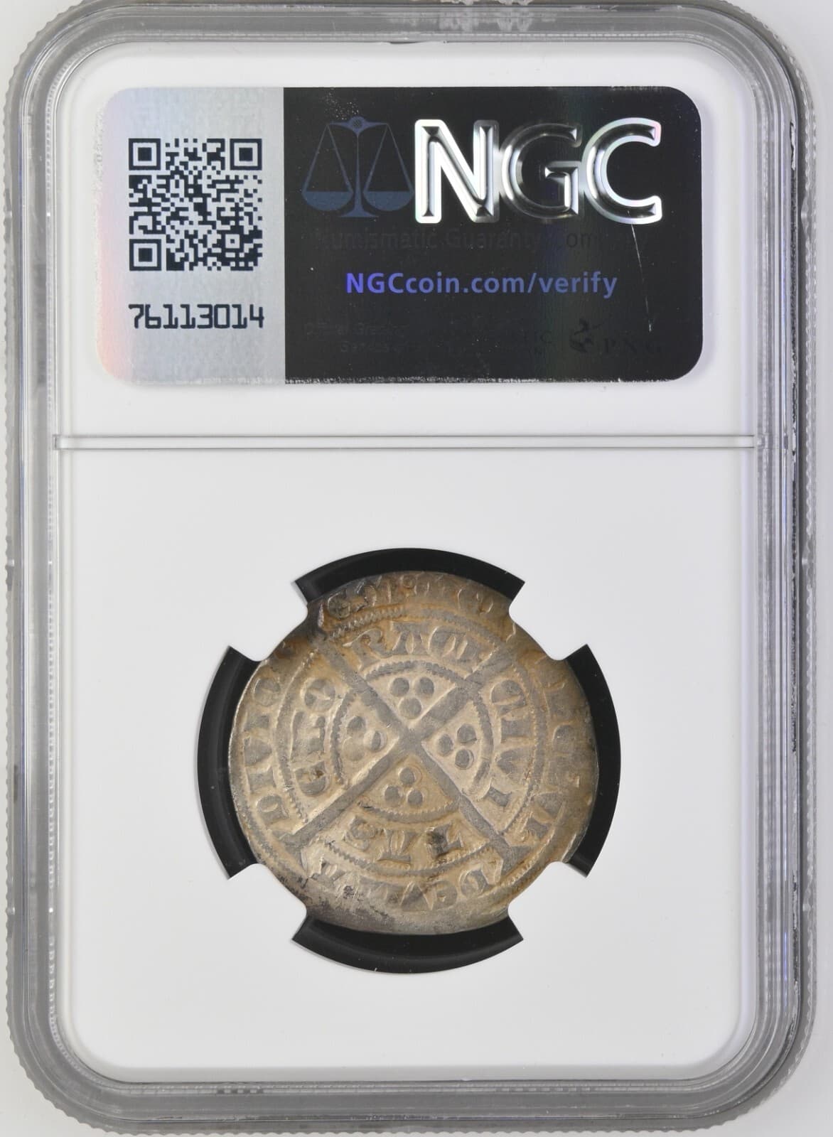 England - 1354-1355 Edward III Groat - NGC VF20 - York - TOP POP - VERY RARE ! 2