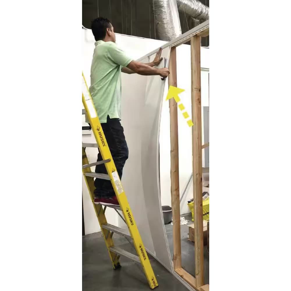 2 In. X 2 In. X 96 In. White Plastic outside Corner 90 Trim Molding 3