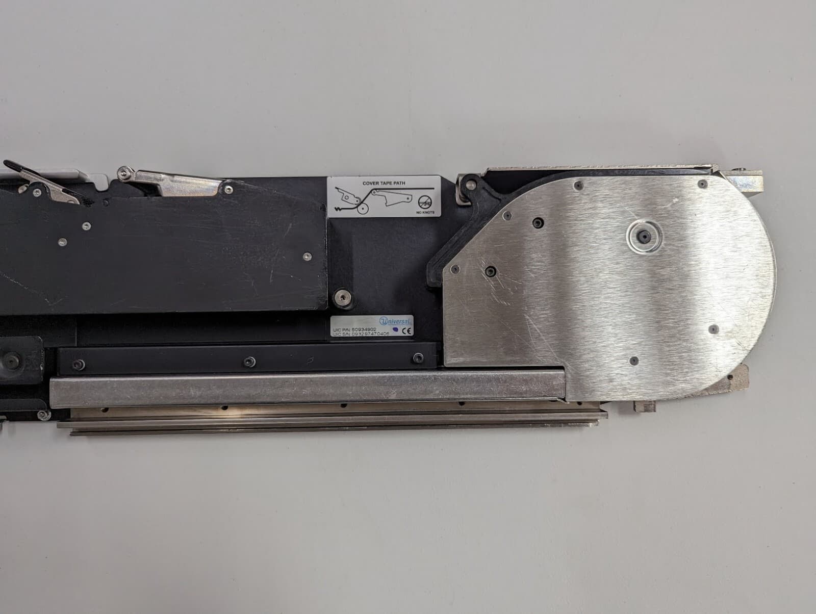 UIC Universal Instruments 16mm Green Continuous Splice Tape Feeder 50934902 2