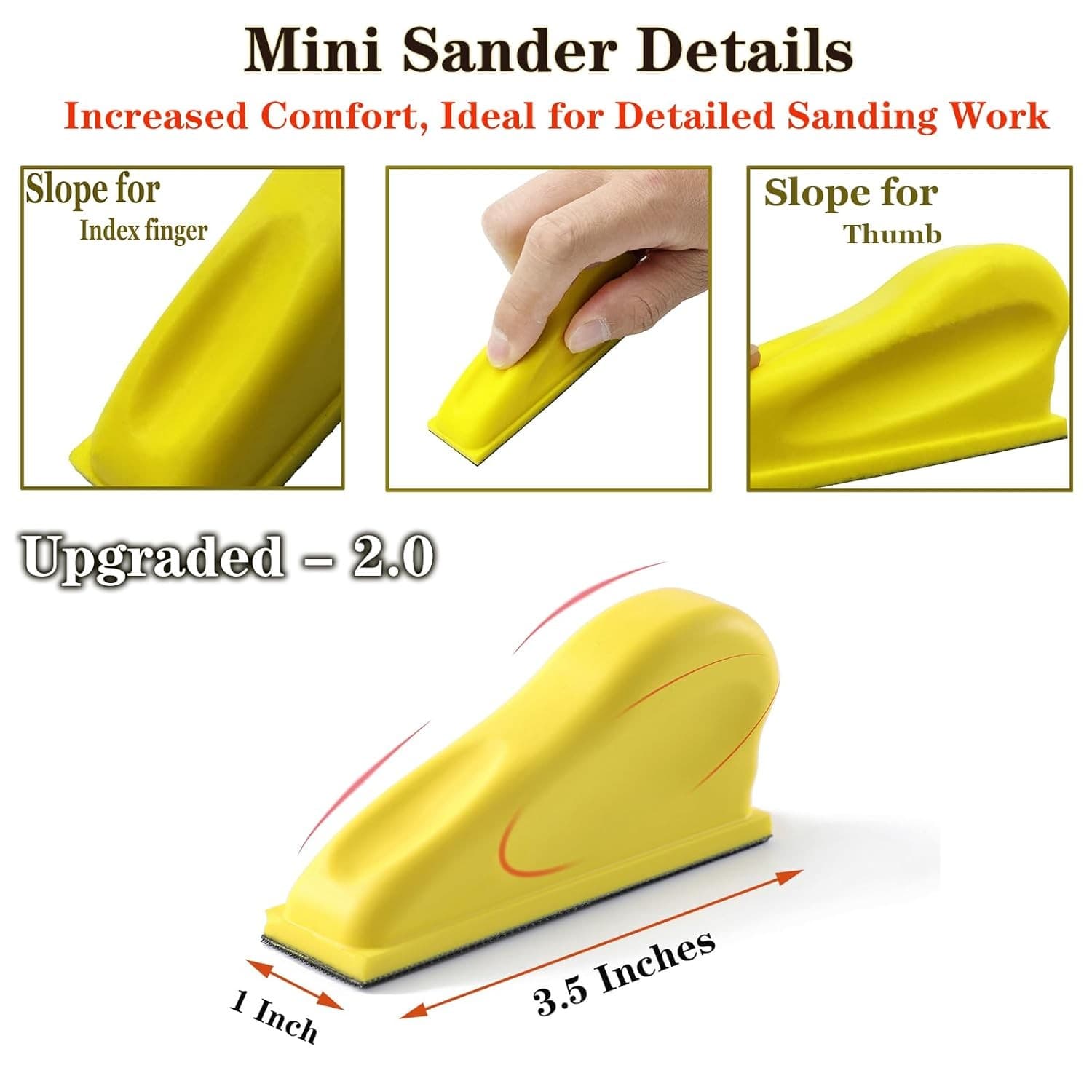 Micro Detail Sander Paper Kit 70PCS Wet Dry Sandpaper-Grit 400 600 800 1000...  2