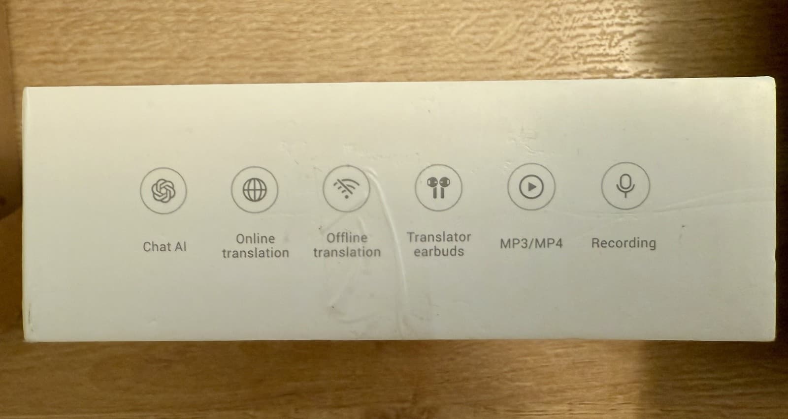 Wooask® A8 AI Language Translator Earbuds Powered by ChatGPT White - NEW 2