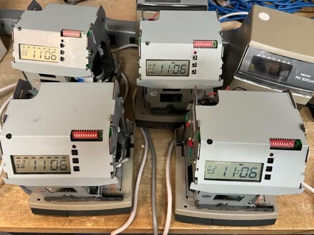 1 Amano PIX-3000x (NT) TimeStamp Refurbished-NO DST auto-adjust Guarntd PIX3000x 3