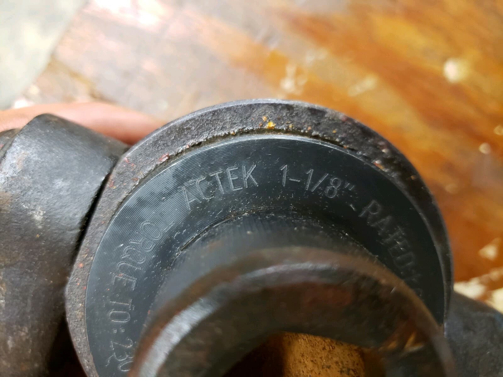 ACTEK 5 TON WLL 1-1/8 HOIST HOISTING RING 10,000# USA  3