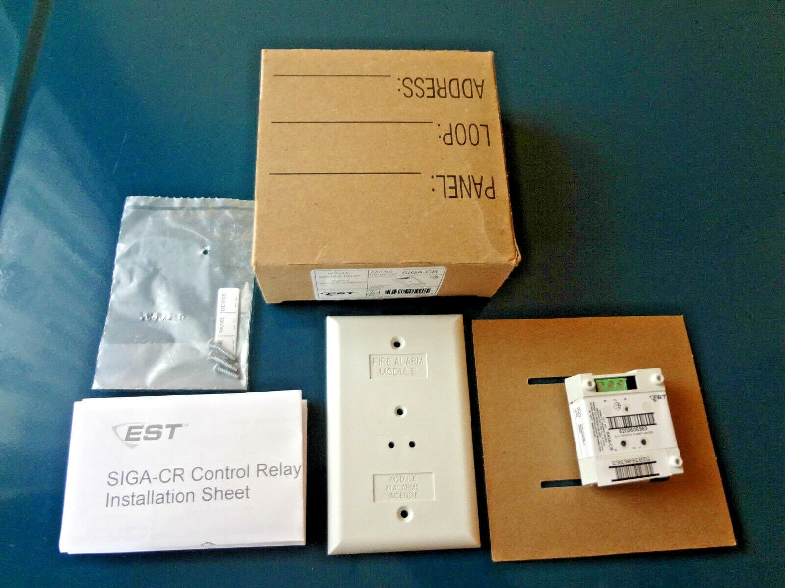 BRAND NEW EST SIGA-CR SIGA CR CONTROL RELAY MODULE FREE SHIPPING !!! 2