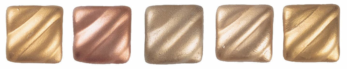 Amaco Rub 'N Buff 5 Color Gold Set Antique Autumn European Grecian Gold Leaf 2