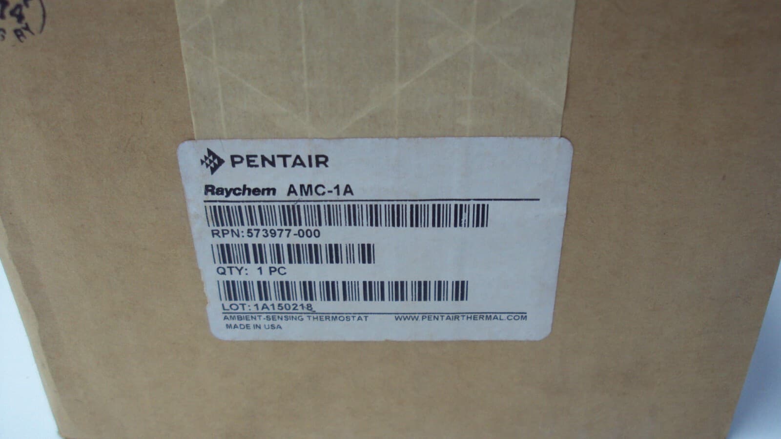 PENTAIR RAYCHEM AMC-1A, AMBIENT SENSING THERMOSTAT 22AMPS AT 125, 250 & 480 VAC. 3
