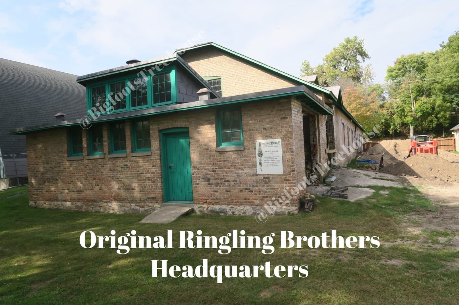 Ringling Brothers Circus Authentic Location Brick Relic 5