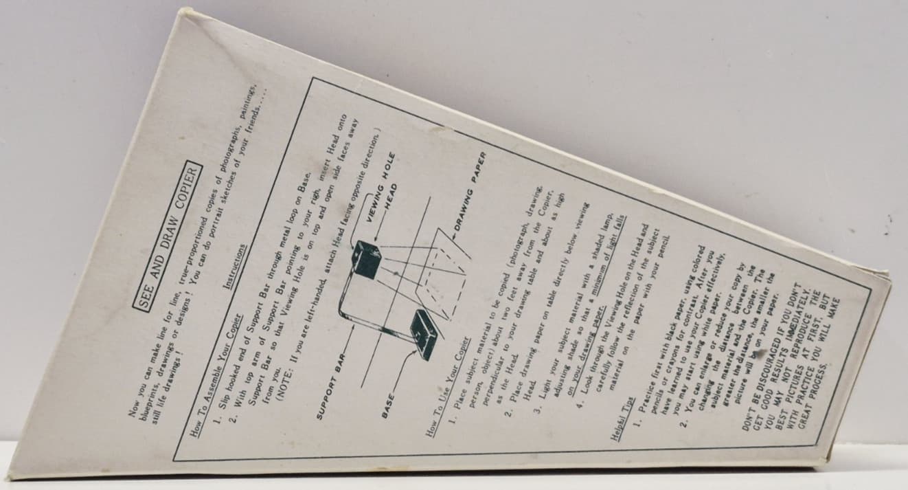 Dexter's See And Draw Copier 27-10952 Made In Japan for Leewards Tested Working 6