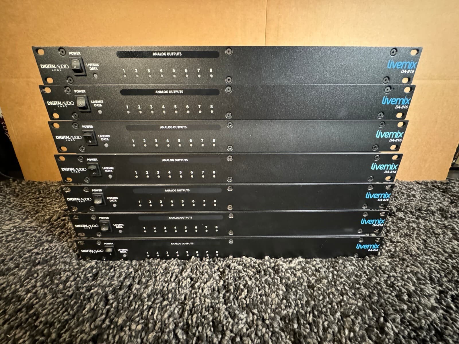 Digital Audio Labs Livemix DA816 8 Ch Analog Output for IEM Stereo (7 Available) 5