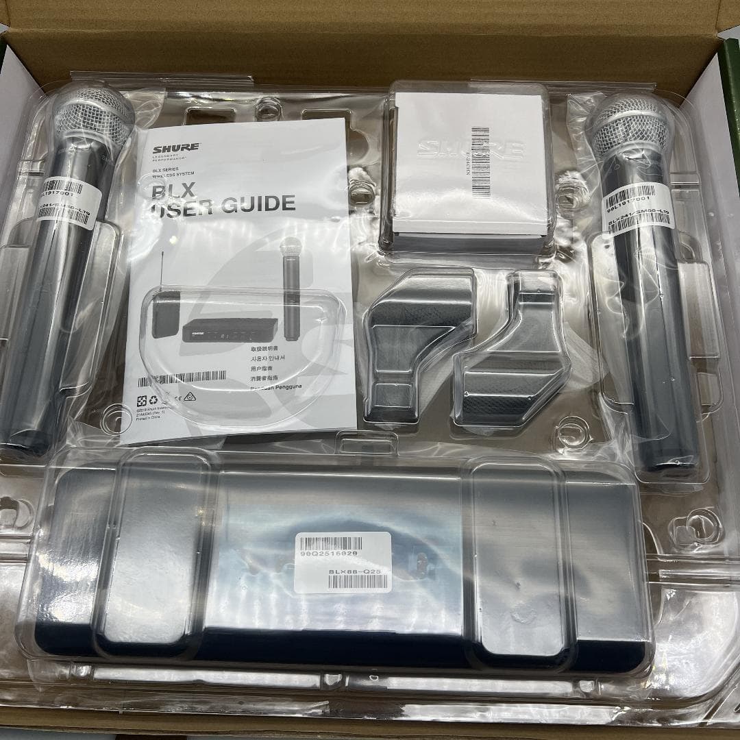 New BLX288/SM58 Dual-Channel Wireless Handheld Microphone System 3
