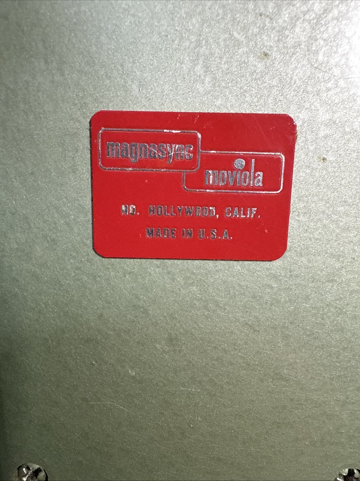 Vintage Magnasync Moviola Film Winder Rewinders System Hand Crank 3