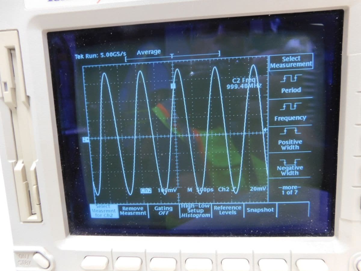 TEKTRONIX TDS680B DIGITAL REAL TIME OSCILLOSCOPE 2CH+2AUX, 1GHZ, 5GS/S,OP.13 1F  5