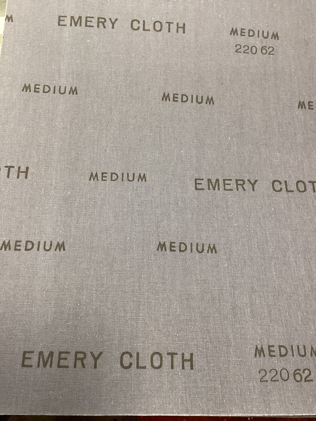 Emery Cloth 50 Pcs mixed  9"x11" fine medium 3