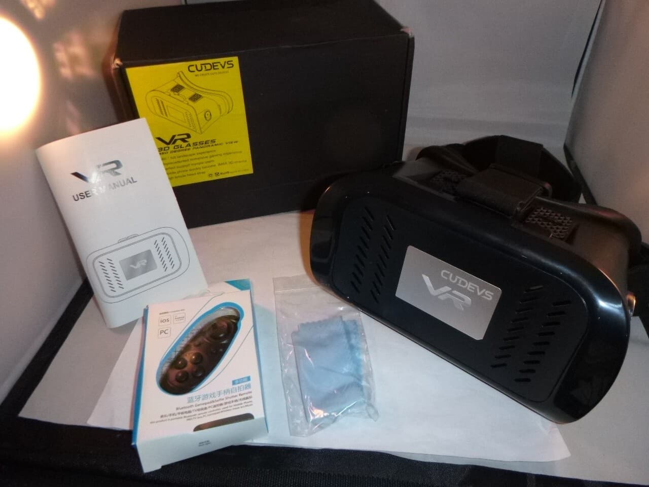 NEW Virtual Reality VR 3D Glasses Headset 3D Glasses With Remote