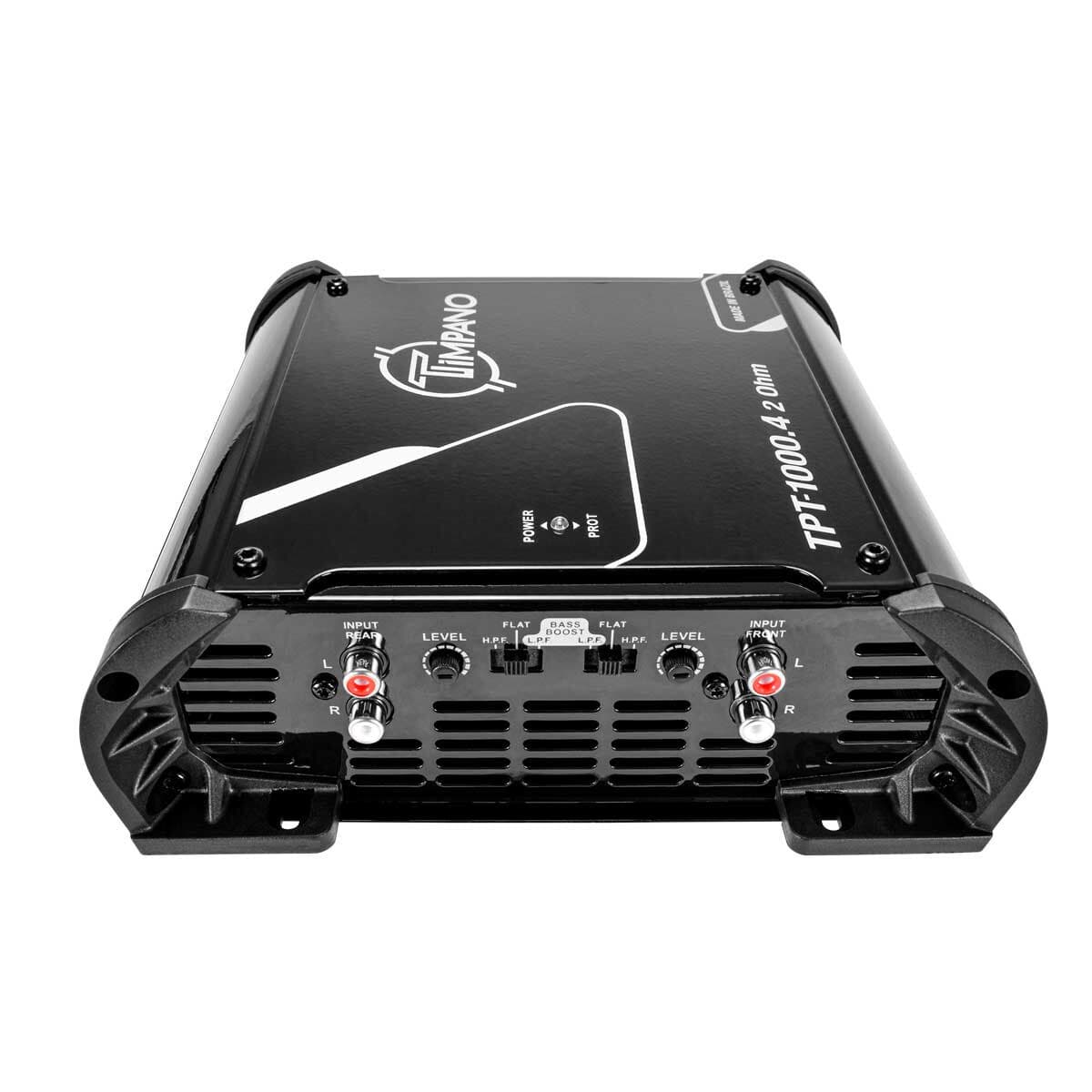 Timpano TPT-1000.4 Amplifier 2 Ohms Compact 4 Channel Full Range Digital Amp  3