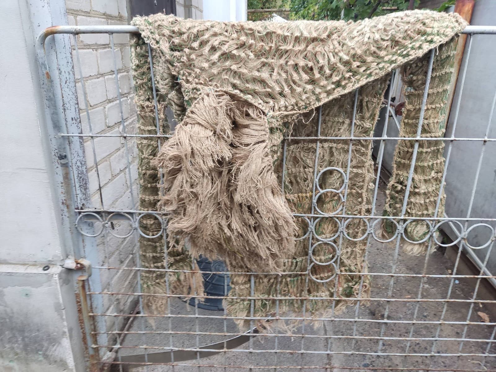 Kikimora camouflage poncho 2025 handmade 5