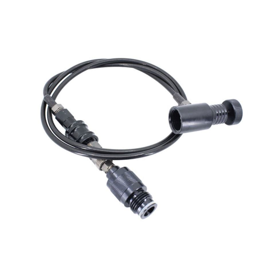 Tippmann Paintball Flexible Micro Remote Line w/ Slide Check Quick Disconnect