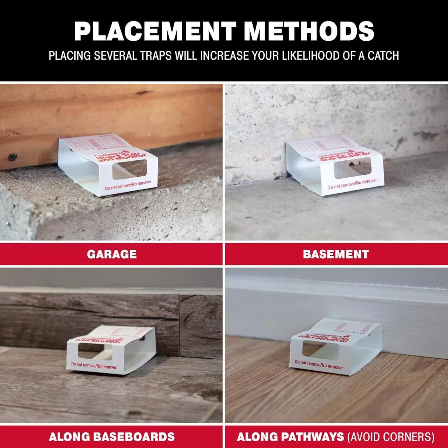 Catchmaster 288i Spider & Insect Glue Traps, Non-toxic Pest Control - 108 traps! 5