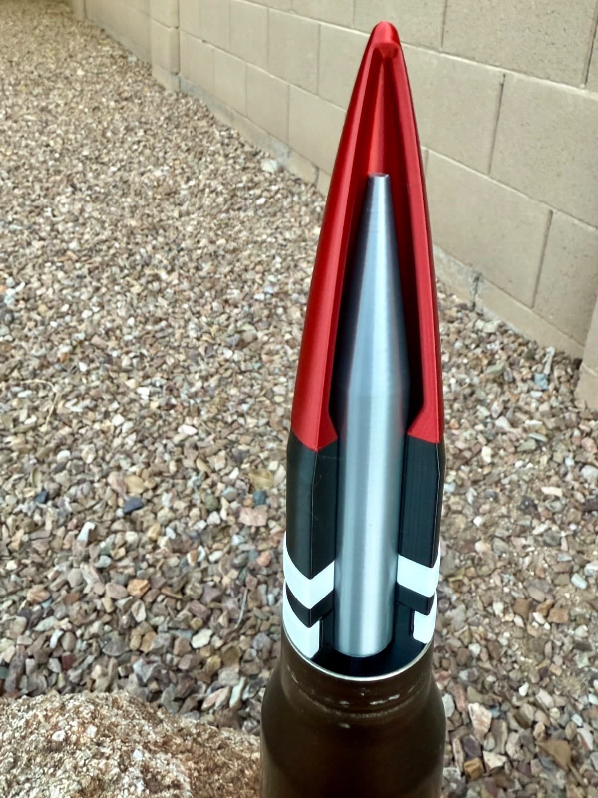 REPLICA PGU-14b A-10 Warthog 30mm PROJECTILE, with REPLICA uranium penetrator. 2
