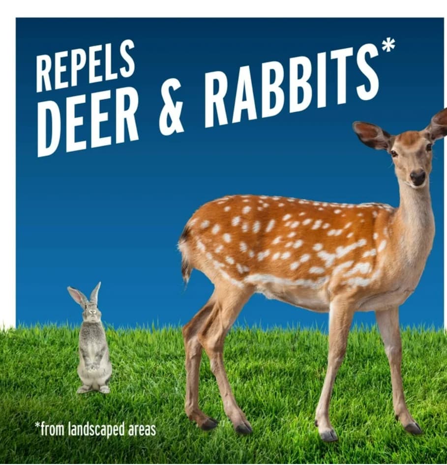 Liquid Fence Deer & Rabbit Repellent, Ready-to-Use Spray, 32 Oz Bottle Gardens 3
