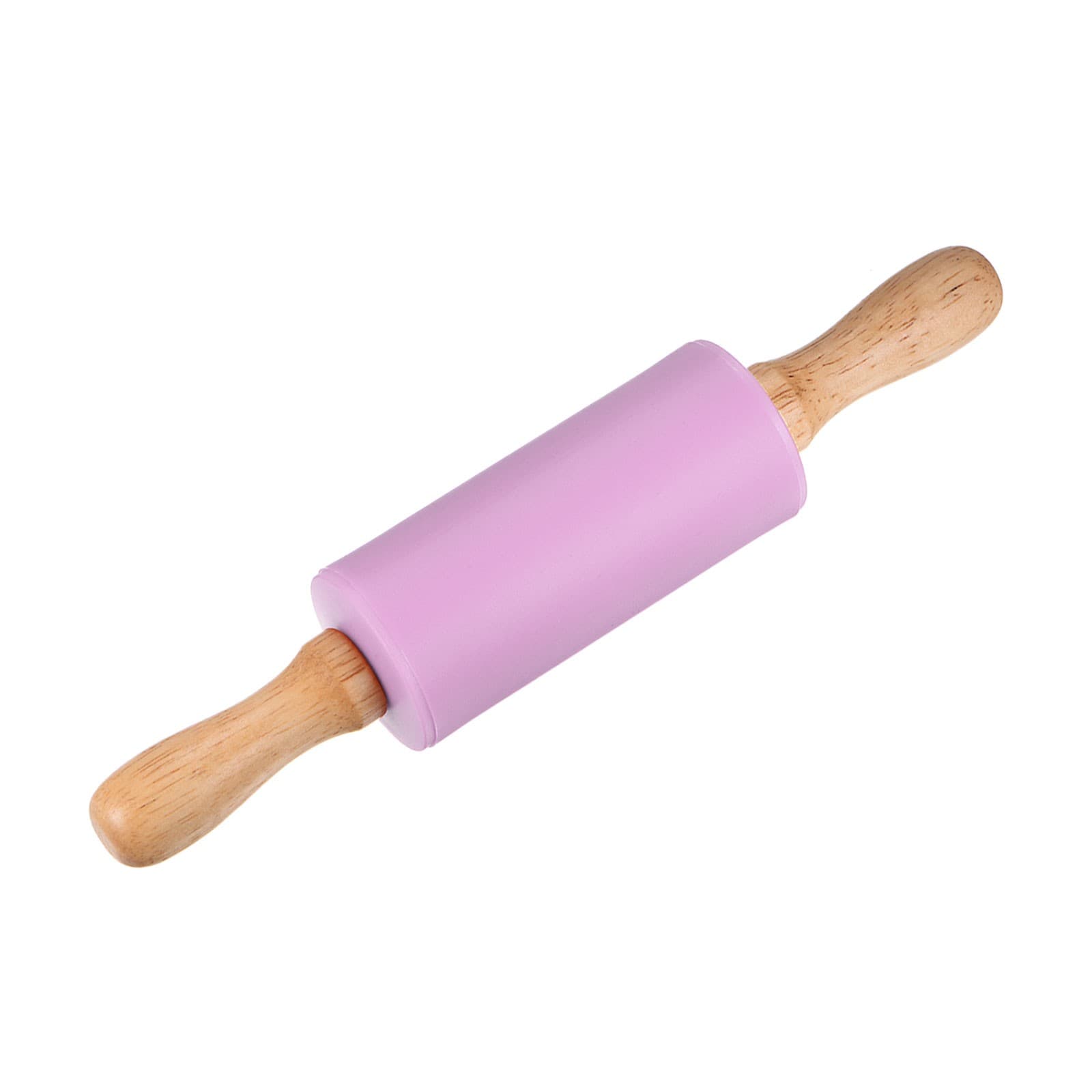 Silicone Rolling Pins for Baking 23.5cm x 4.2cm Purple New 3