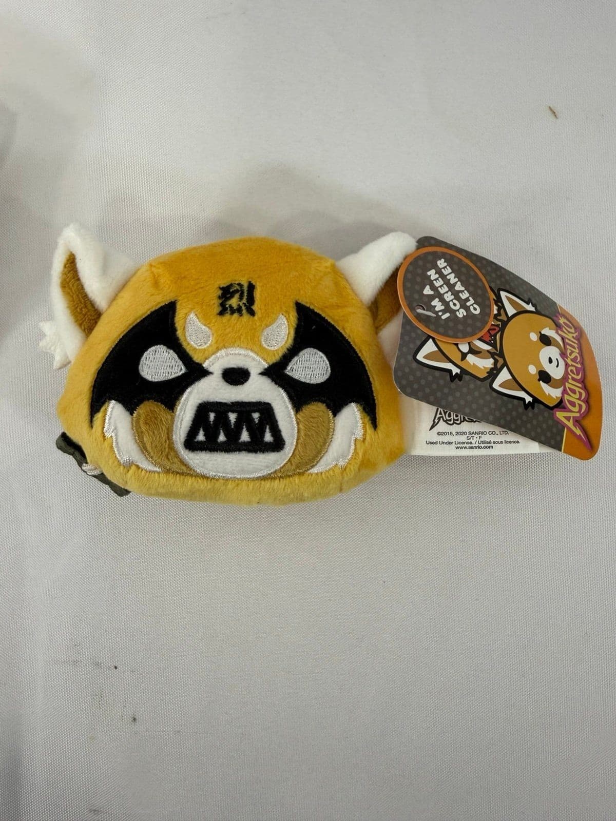 GUND Sanrio Aggretsuko Screen Cleaner Plush Stuffed Animal Red Panda Netflix