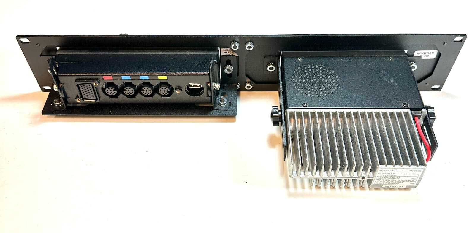 19" Dual Rack Mount 2RU - Universal - Choose your devices  Motorola/Kenwood/ICOM 5