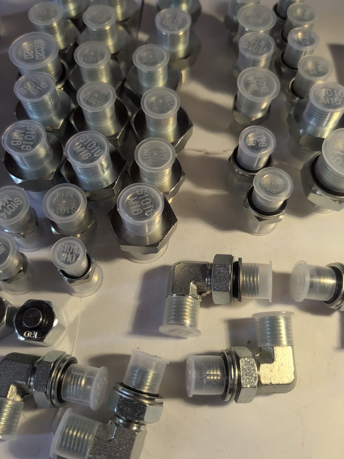 Chinese Mini Excavator Hydraulic Fitting Assortment 46 Fittings 3