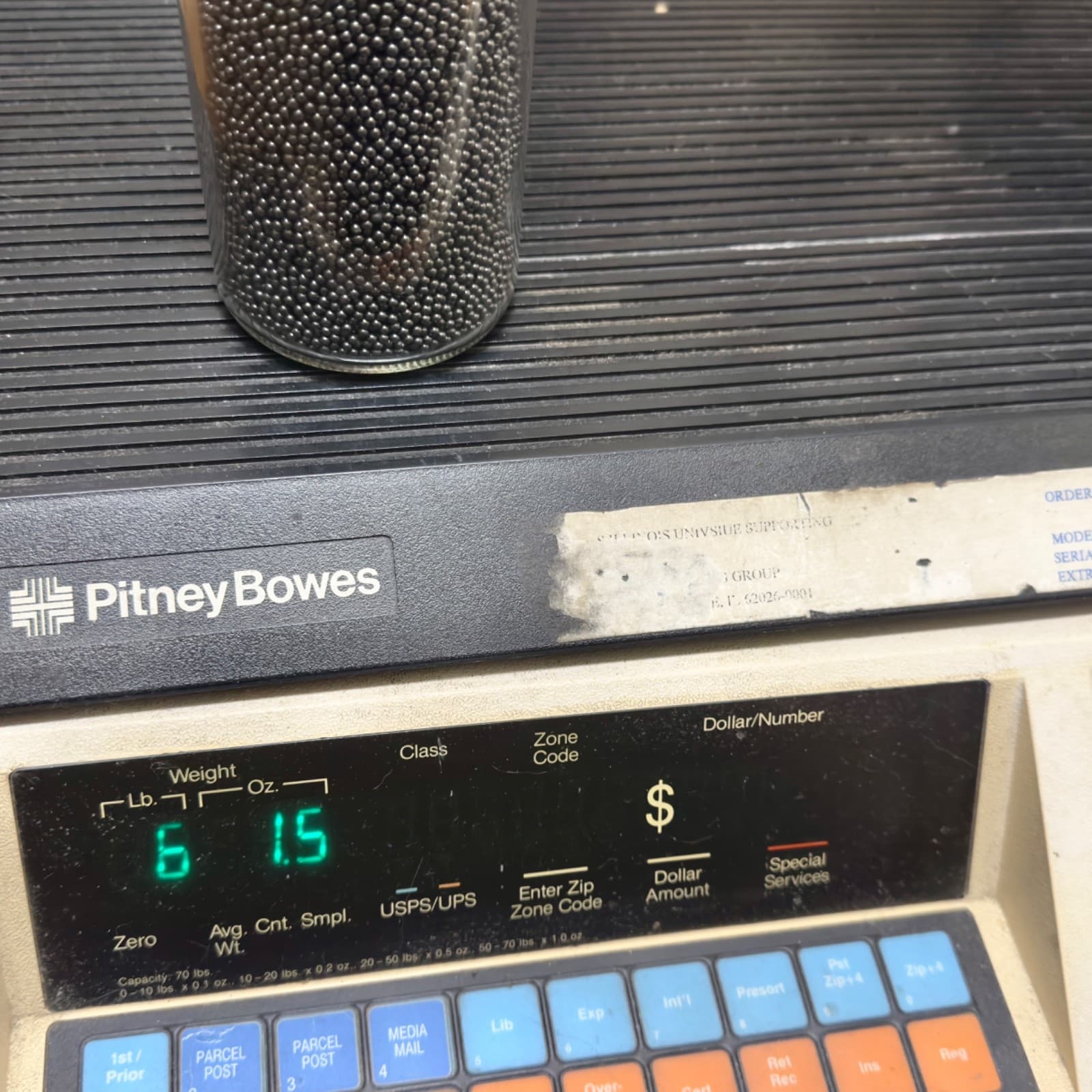 6 Pounds of Vintage Clock Weight BBs Pellets Read 2