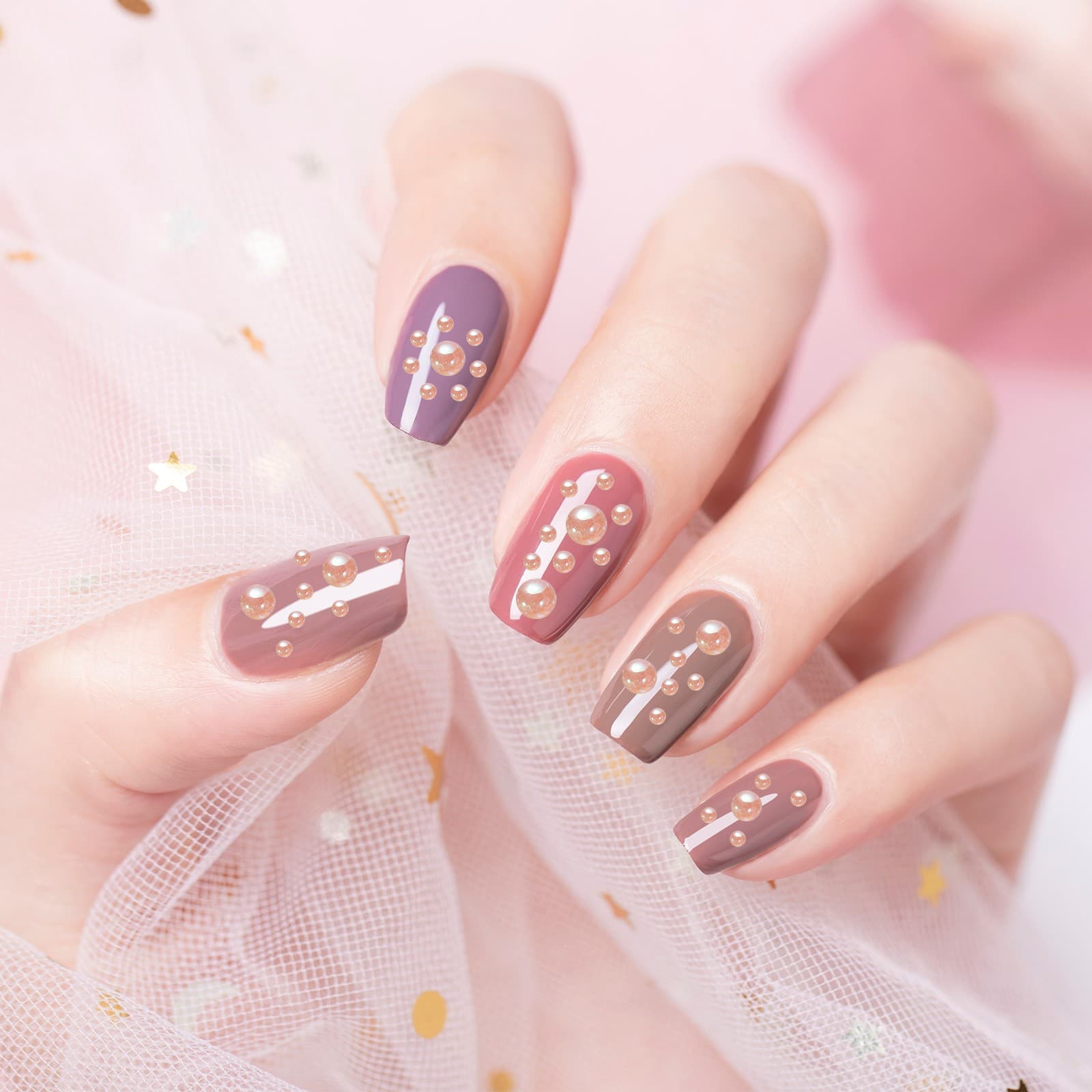 Iridescent Tiny Glass Bubble Beads, Φ0.4-3mm 10g No Hole, Round, Clear 4