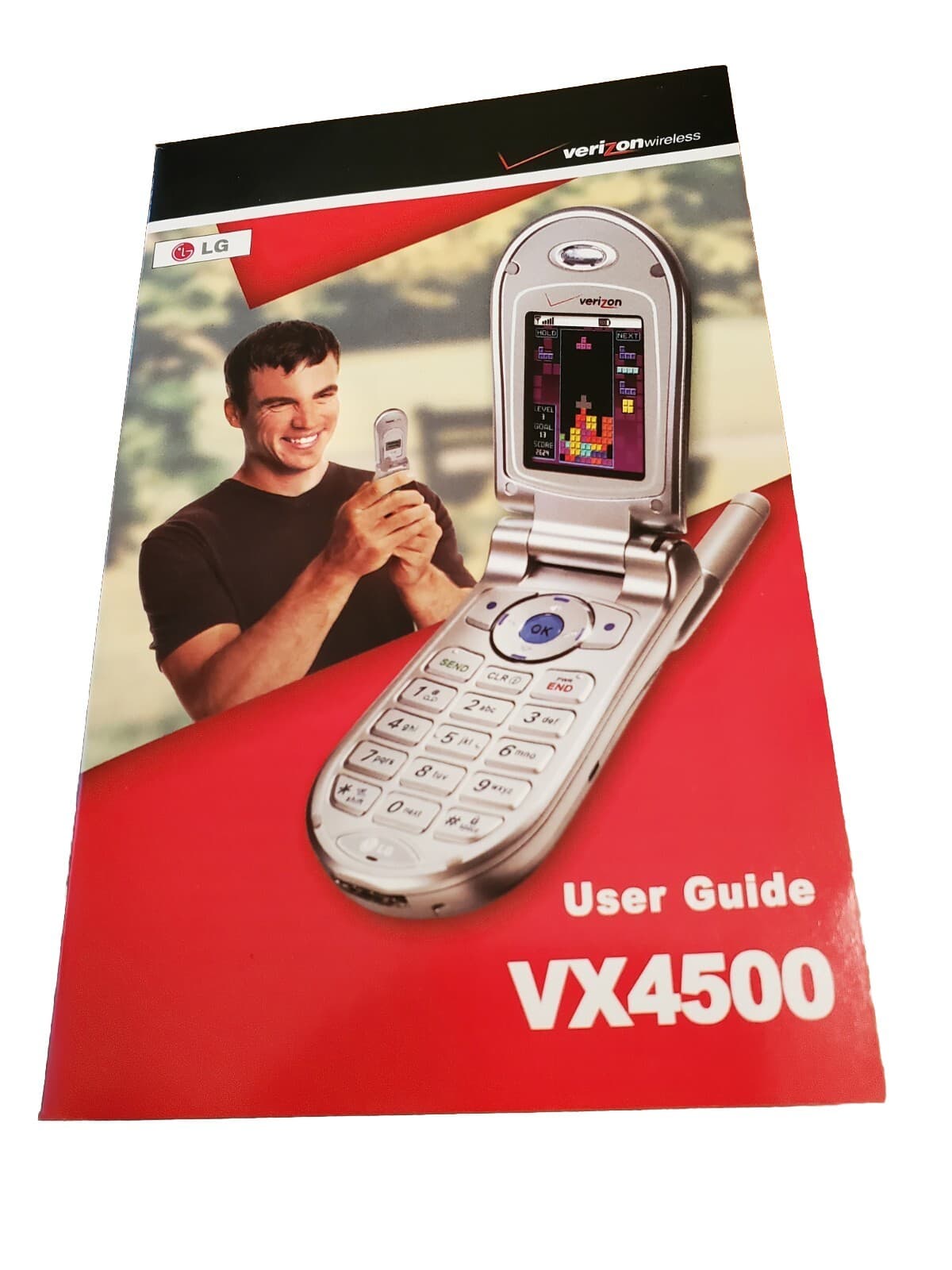 LG VX4500 Cellular Cell Flip Phone User Guide