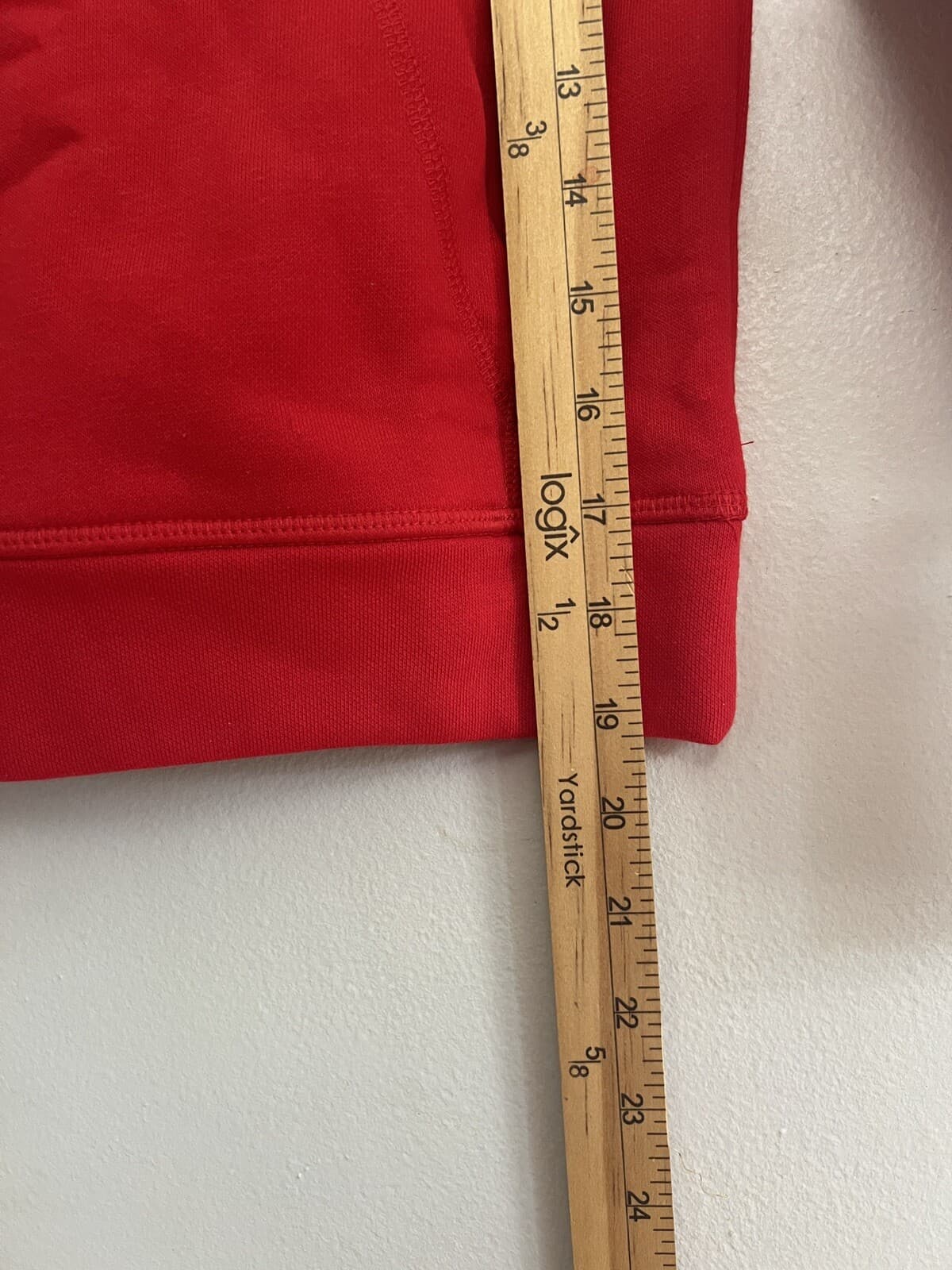 Nike Youth Club Fleece Pullover Hoodie Kids Size 7 University Red 86F322-U10 NWT 4