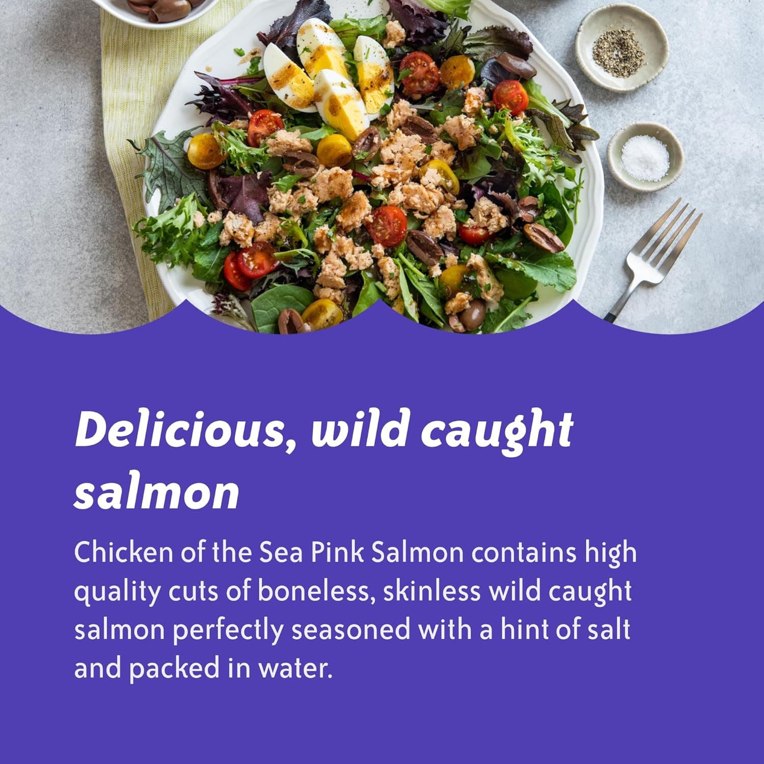 Chicken of the Sea Alaskan Pink Salmon in Water, 5 Oz. Cans (Pack of 12), Wild C 4