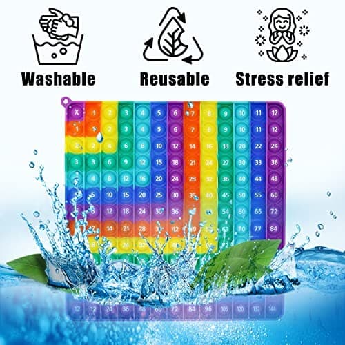 Multiplication 12x12, Addition 1-12, Math Fidget Popper, Learn Multiplication,  5