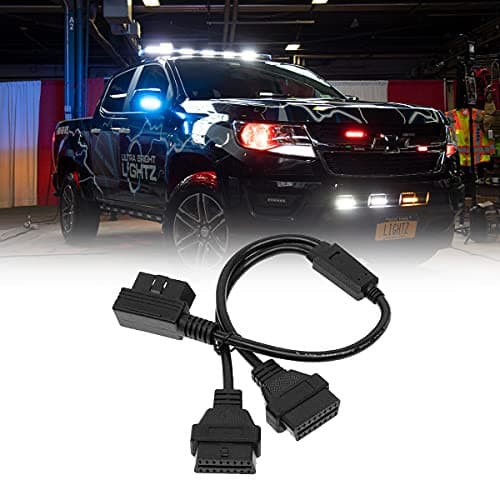 OBD-II Splitter Cable and Speed Turtle | OBD-2 Emergency Warning Strobe Light  2