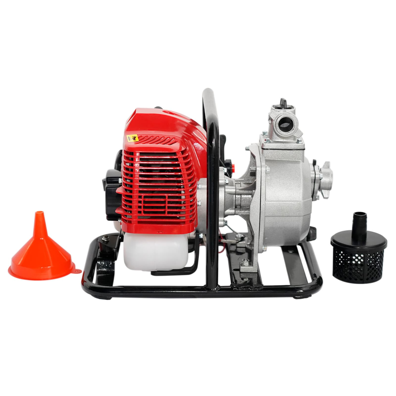 Gas Powered Water Pump,Water Transfer Pump, 1" 2-Stroke 2HP Petrol Engine 3