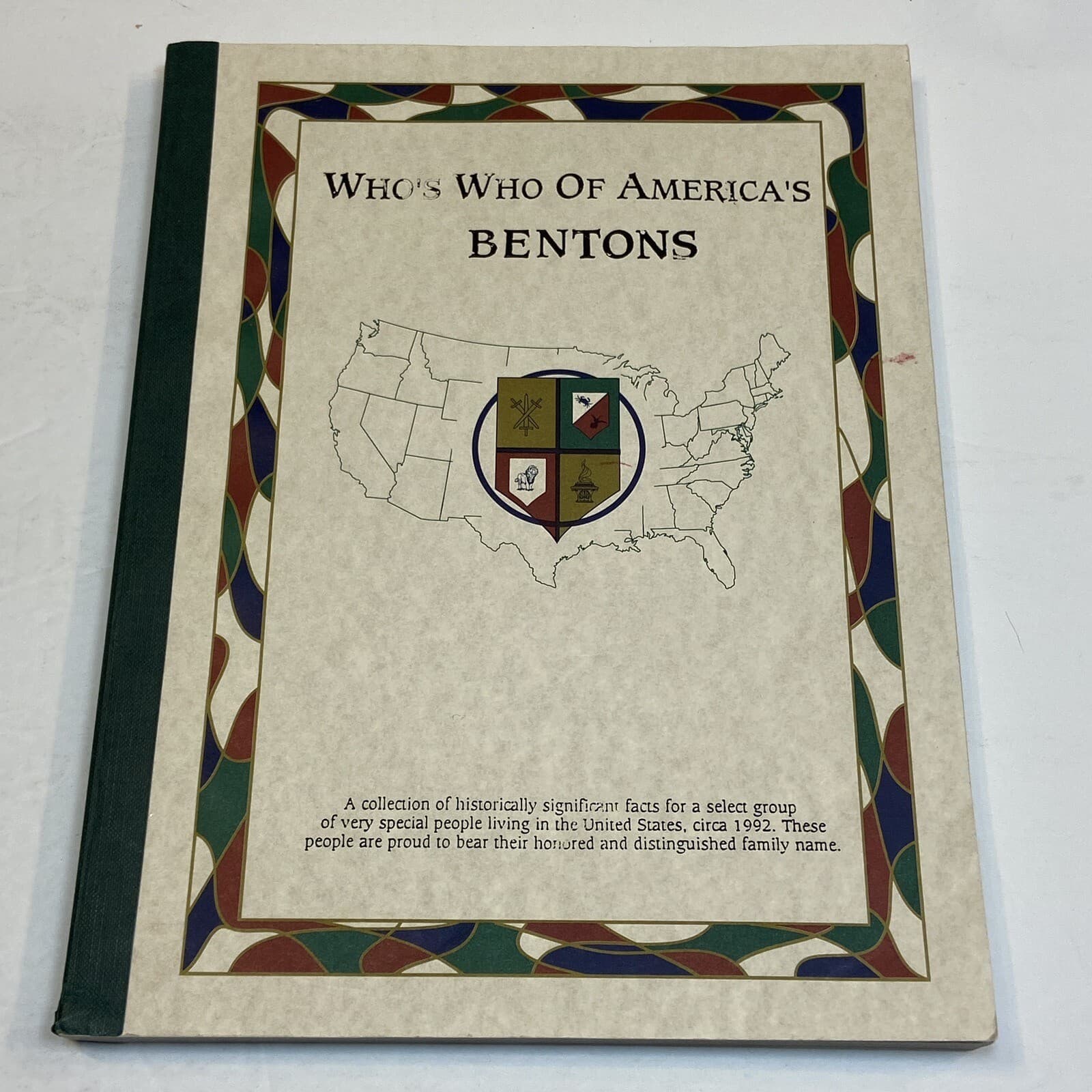 Who's Who of American Bentons Family History Genealogy Self Submitted Forms USA