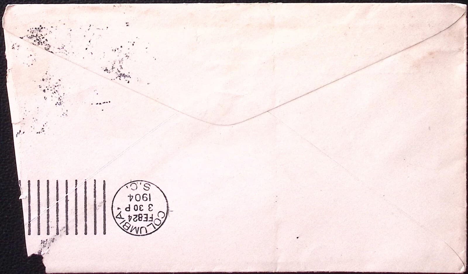 1904 Spartan Inn Spartanburg SC Hotel Advertising Cover 3