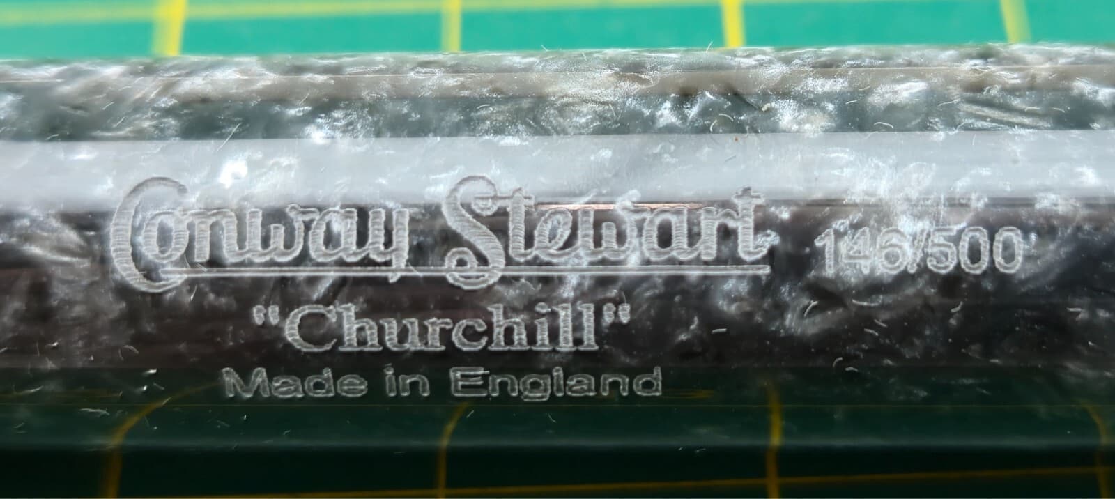 Brand new Conway Stewart Churchill Limited edition fountain pen 18K nib #146/500 4