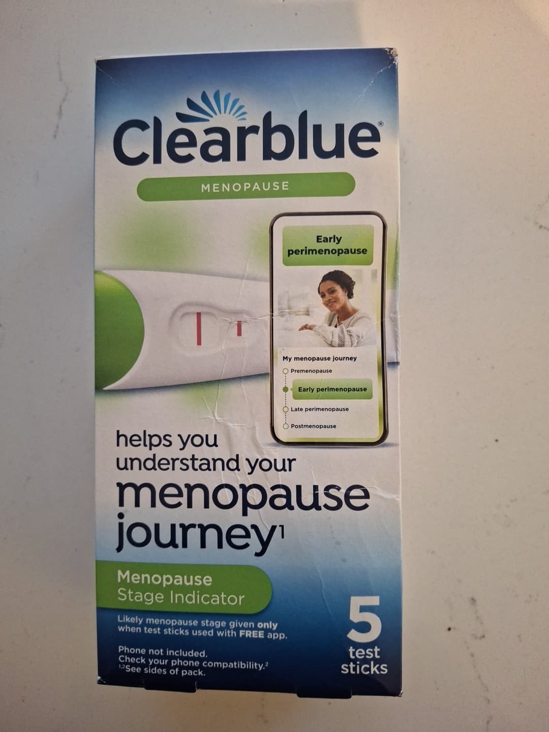 Clearblue Menopause 5 Test Sticks