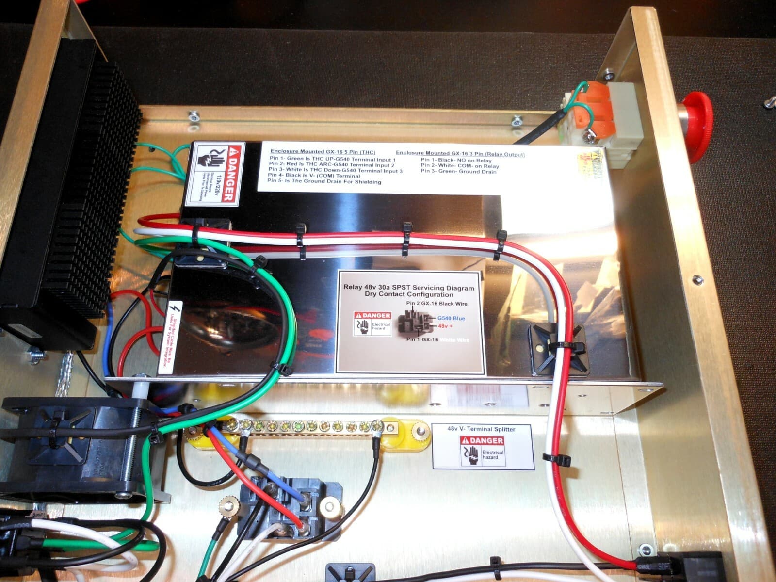 Gecko G540 REV2  Plasma System 48v 12.5a 4 300oz 3.5A Steppers & Proma THC 150   4