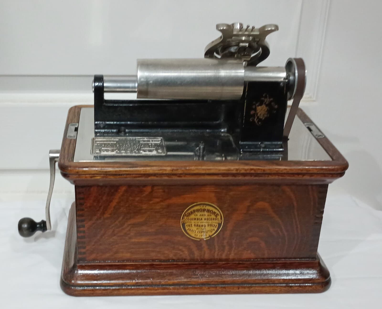 COLUMBIA AZ PHONOGRAPH GRAPHOPHONE ALL ORIGINAL,EXCELLENT CONDITION 6