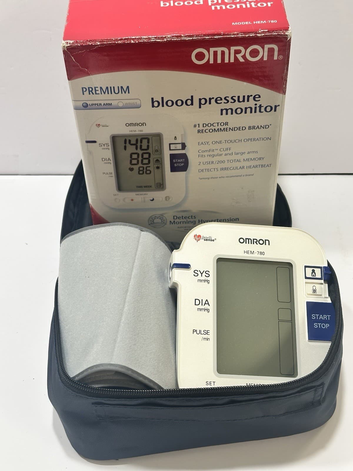 Automatic Blood Pressure Monitor with ComFit" Cuff Model HEM-780 2