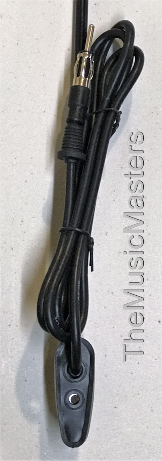 Black 3 Section 48"  Pillar Side Mount Universal Antenna Car Audio Stereo Radio 3