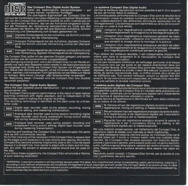 The Pretenders - The Singles - 1987 - CD Sleeve - AUTHENTIC 2